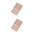 thumbnail image 2 of Baohd Extension Strap Bra Extender Buckle 3 Rows 3 Hooks Women Multicolor Lengthened Band Lingerie Replacement Intimates deep flesh 2Set, 2 of 6