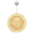 thumbnail image 1 of 3D Hanging Light LED String Lamp Lighting Decoration Christmas Light for Home Bedroom Room Merry Christmas 2, 1 of 10
