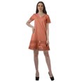 thumbnail image 2 of Moomaya Femmes Plage Uni Grande Taille Coton Flex Tenue d'Été Robes pour Dames, 2 of 5