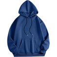 thumbnail image 5 of WEAIXIMIUNG Fall Sweatshirts for Women Plus Size Ladies' Autumn and Winter Fashionable Rugby Print Hooded Sweatshirt, 5 of 5