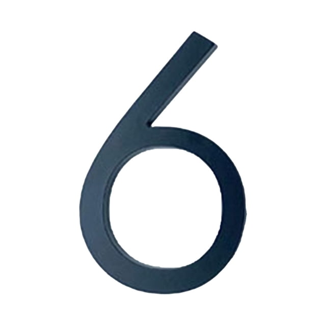 142Mm Floating Exterior House Numbers Modern Number Signs On The Door Large