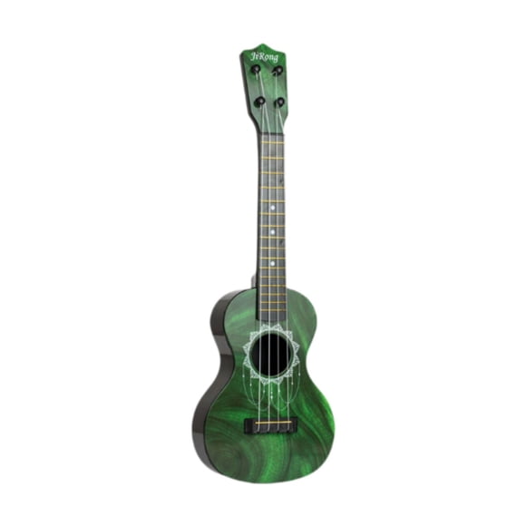 Siruishop Jouet pour Enfants Ukulélé Guitare de Développement pour Enfants Préscolaires Débutant Vert