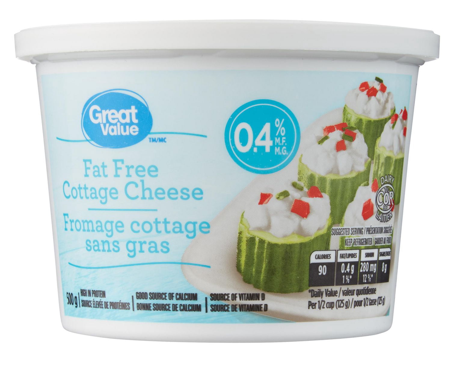 Great Value 1% Cottage Cheese