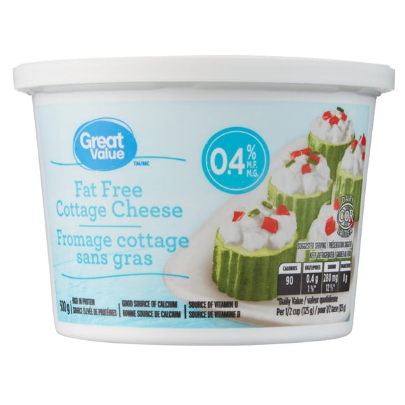 Great Value Fat Free Cottage Cheese