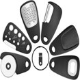 thumbnail image 2 of SUTENGDA Kitchen Gadgets Set 6 Pieces  Space Saving Cooking Tools Kitchen Accessories  RV Camper Must Haves for Camping  Pizza Cutter  Fruit Peeler  Herb Stripper  Opener  Grinder & Grate, 2 of 8