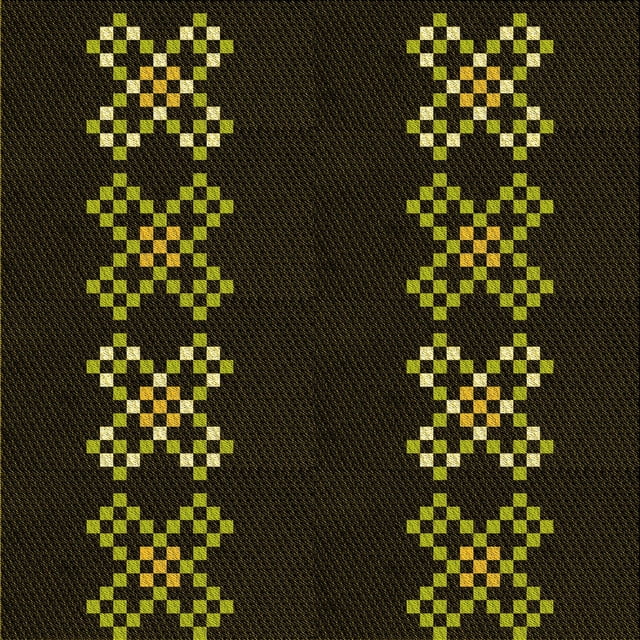 Ahgly Company Tapis d'Intérieur Lavable à la Machine, Carré, Transitionnel, Chêne Brun, Tapis de Zone, 5 Pieds Carré