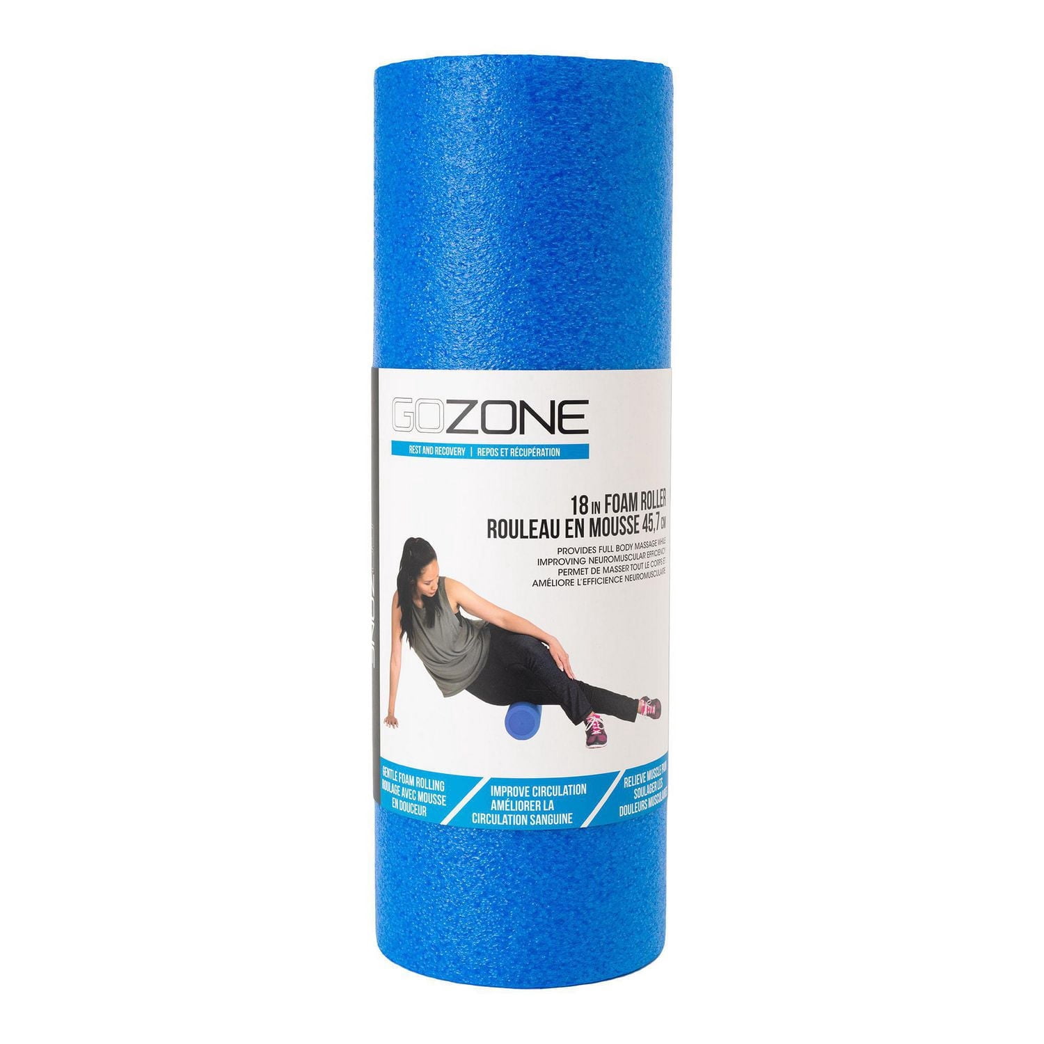 Rouleau en mousse en EPE 45,7 cm GoZone – Bleu