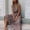 Coffee, variant on EGNMCR Summer Dresses Women Trendy Women Printing Sleeveless Long Dress Evening