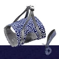 thumbnail image 2 of Stylish Pet Accessories Ceramic Traditional Floral Design Versatile Indoor Outdoor Use for Dogs Cats Durable Comfortable Decorative, 2 of 3