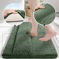 thumbnail image 4 of Birdeem Bath Mats for Bathroom, Bathroom Rugs Bath Mat for Back of Foot Rubbing Thick Soft and Non-Slip Full Wrap Bath Mats Water Absorbent and Machine Washable Bath Rug for Bathroom Shower, 4 of 9