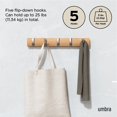 thumbnail image 5 of Umbra Flip 5 Wall Mounted Hook, 5 of 5