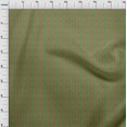 thumbnail image 3 of oneOone Georgette Viscose Fabric Leaves & Floral Block Print Fabric By Yard 42 Inch Wide, 3 of 4