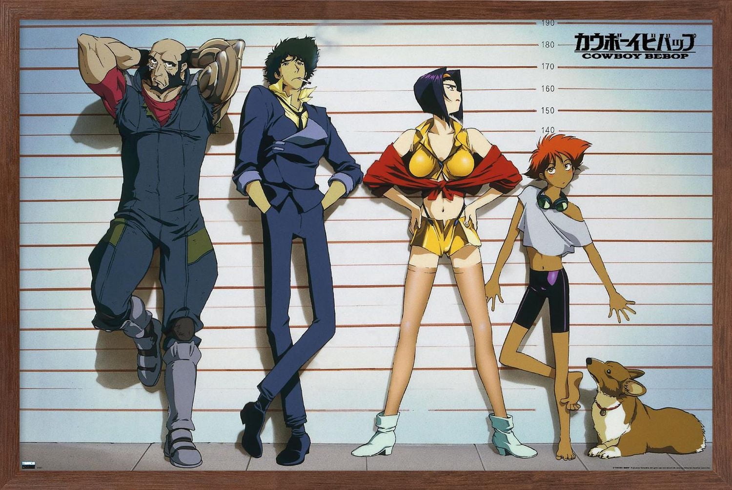 Cowboy Bebop - Heights Wall Poster, 14.725" x 22.375" Framed
