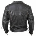 thumbnail image 2 of Veste de Motard en Cuir Rouge Veste de Moto en Cuir pour Homme Veste en Cuir Rouge pour Homme Café Racer Veste de Moto en Cuir Veste de Motard en Cuir Taille XXXS, 2 of 3