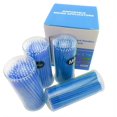 thumbnail image 1 of 400 PCS Disposable Microbrush Lash Eyelash Micro Brush Mascara Wands Applicator Makeup Tool (Blue), 1 of 5