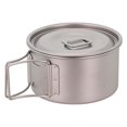 thumbnail image 3 of LEFU pour Bol de Camping avec Poignée Pliable - Contenant Léger pour Repas en Plein Air pour la Randonnée, le Backpacking et les Pique-Niques - Bol de 450 ml avec Couvercle, 3 of 10