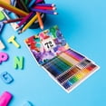 thumbnail image 1 of EGNMCR Pens 72 Color Colored Pencils Set Brush Art Graffiti Pen Oily Colored Pencils A pencils, 1 of 8
