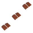 thumbnail image 2 of maskred Fashionable Retro PU Leather Men s Fingerless Driving Cycling Gloves Brown Hook Loop L 3Set, 2 of 6