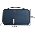 thumbnail image 4 of Travel Passport Holder Splash-proof Document Organizer Bag Passport Wallet, 4 of 10