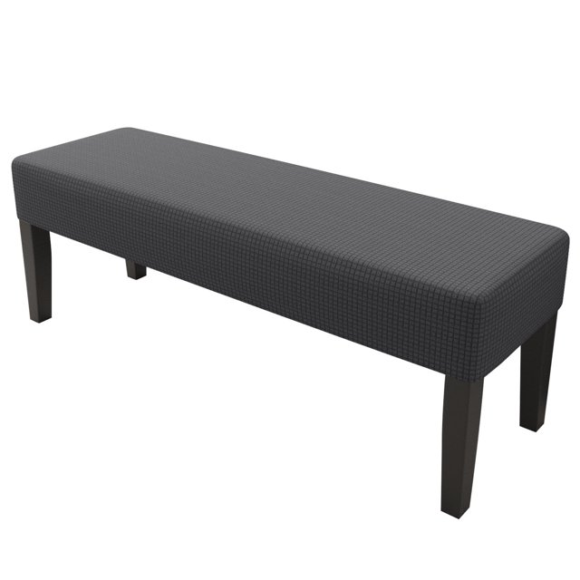 LLDYYDS Stretch Dining Bench Cover Extra-Long 24-83 Inch, Washable Bench Slipcover Removable Benchs Slipcover Rectangle Seat Protector,71/83in