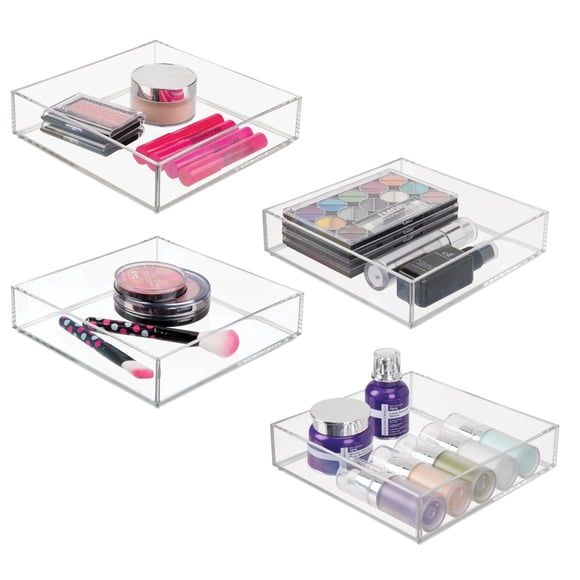 iDesign Stackable Makeup Drawer Organizer Tray -