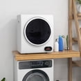 thumbnail image 2 of HOMCOM Portable Clothes Dryer, 1.5 cu.ft Laundry Dryer for Apartment Home, 2 of 10