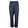 thumbnail image 1 of Silverts Men Poly Cotton Pant, 3XL Plus Size, Navy, 1 of 2