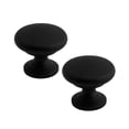 thumbnail image 1 of Era Simple Paquet de 2 Bouton Noir Mat, 1 of 6