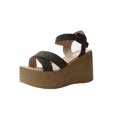 thumbnail image 1 of Leutsin Women Ankle Strap Summer Slide Sandals Platforms Wedges Shose, 1 of 6