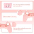thumbnail image 4 of Pink Controller Skin Set for PS5, Cute Cat Paw Anti-Slip Silicone Cover Case for PS5 Wireless Controller Accessories Protective Shell with Thumb Grips & Touchpad Sticker, Girls Gamer Gifts, 4 of 7