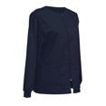 thumbnail image 3 of Veste d'Uniforme pour Femmes, Veste de Travail à Fermeture Éclair devant, Veste d'Échauffement, 3 of 4