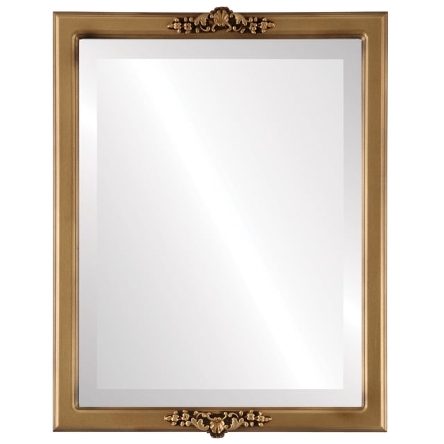Miroir Encadré Athena - Or Désert
