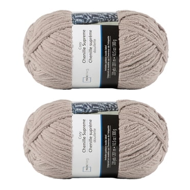 MAINSTAYS 2 pack warm grey polyester yarn