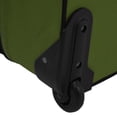 thumbnail image 5 of U.S. Traveler Rio Rugged Fabric Expandable Carry-On Luggage Set, Green, 2-Piece, 5 of 5
