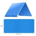 thumbnail image 2 of Bâche de Remplacement pour Balançoire, 52 Pouces X 90 Pouces Toile de Remplacement pour Terrain de Jeu - Pare-Soleil Imperméable pour Balançoire Extérieure pour Enfants - Bâche de Toit Résistante aux UV et à la Protection Solaire pour Ensembles de Balançoires, Glissades et Structures de Jeu, 2 of 5