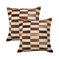 thumbnail image 1 of TORINO KOBE COWHIDE PILLOW 18"X18" 2-PACK, 1 of 2