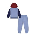 thumbnail image 4 of Reebok Toddlers' Colorblocked Fleece Hoodie And Jogger Set, 4 of 7