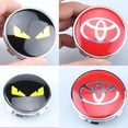 thumbnail image 3 of 4 Pcs Capuchons de Moyeu Central de Roue Toyota Rav4, 3 of 8
