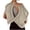 Khaki, variant on Jacenvly Women Tops Clearance Womens Open Back Workout Backless Short Sleeve Athletic Shirt Running Crop Top Gym Yoga Tee Women's Tops and Blouses Plus Size
