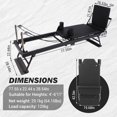 thumbnail image 3 of AKDSteel Foldable Pilates Reformer Machine for Home Gym,Professional Reformer Pilates with Jump Board, 2 Sets Color Resistance Cords,at Home Pilates for Full Body Workouts & Strength Training, 3 of 8
