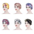 thumbnail image 2 of MesaSe Mode Imprimé Floral Tresses Femmes Chapeau Housse de Protection Couvre-Chefs, 2 of 6