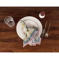 thumbnail image 3 of Vargottam Collection de Luxe Linge de Table Décor Serviette en Coton Tissu Imprimé Serviettes Réutilisables Ensemble de 12, 20 X 20 - Asiatique, 3 of 6