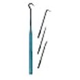 thumbnail image 3 of Moody Tools 58-0223 5 Pc. Scriber/Pick Set: 4 Blades & 1 Handle, 3 of 3