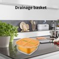 thumbnail image 4 of Strainers and Colanders, Kitchen Drain Basket for Fruit and Vegetable Wash, Noodle Pasta Strainer, 4 of 6