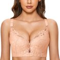 thumbnail image 2 of Kcodviy Womens Underwire Bra Lace Sports Bras Women Floral Bra Unlined Plus Size Full Coverage Brawomens Underwire Bra Lace Floral Bra Unlined Plus Size Full Coverage Bra Pack Bra, 2 of 8