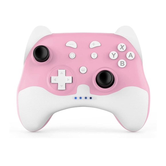 Switch Pro Controller for Nintendo Switch/Switch Lite/OLED, Wireless Switch Controller with LED Light and Wake up Function, Ergonomic Non-Slip