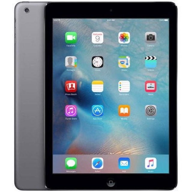 Apple iPad Air 16 Go, WiFi, 9.7 Gris Cosmique (MD785LL/A) (Remis à Neuf)