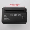 thumbnail image 4 of Huayishang Portable Automatic Shredder Mini Shredder Mini USB File Cutting Machine Stationery Cutting Machine Specific, 4 of 9