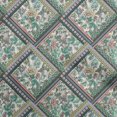 thumbnail image 1 of oneOone Polyester Spandex Green Fabric Floral Craft Projects Decor Fabric Printed By The Yard 56 Inch Wide, 1 of 4