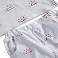 thumbnail image 4 of Baby Knitted Romper Short Sleeve O-neck Button Up Jumpsuit, 4 of 5
